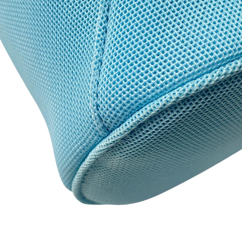 Used Maison MargielaShoulder Bag Blue canvas/leather Women