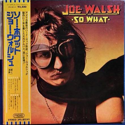 LP Record JOE WALSH EAGLES JAMES GANG  So What IPS80141 Probe 1974 Japan Rock Used