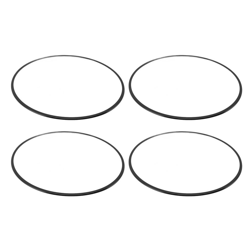 4PCS 16 Inch Wheel Rim Protector Anti Scratch Self Adhesive Aluminum Alloy Metal Wheel Edges Trim Protector Ring