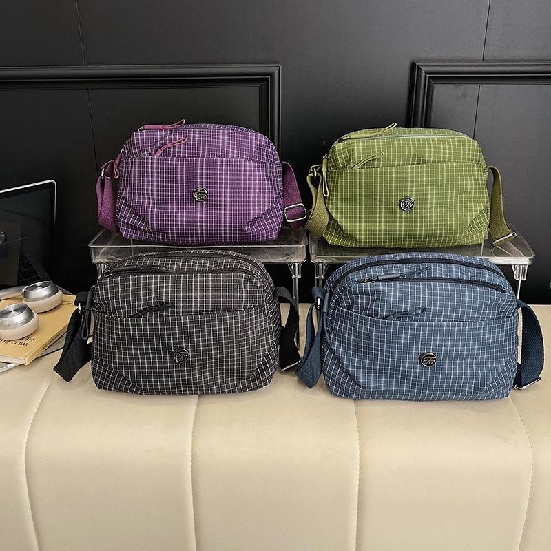 Women's Plaid Lightweight Crossbody Bag - Stylish Small Phone & Shoulder Bag