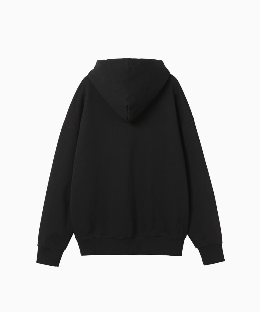 For Rest Run Basic Hoodie_Black