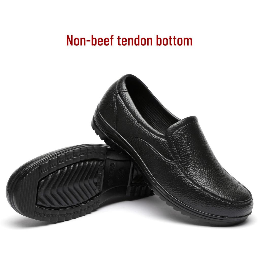 Herren Rutschfeste Wasserdichte Niedrige Regenstiefel