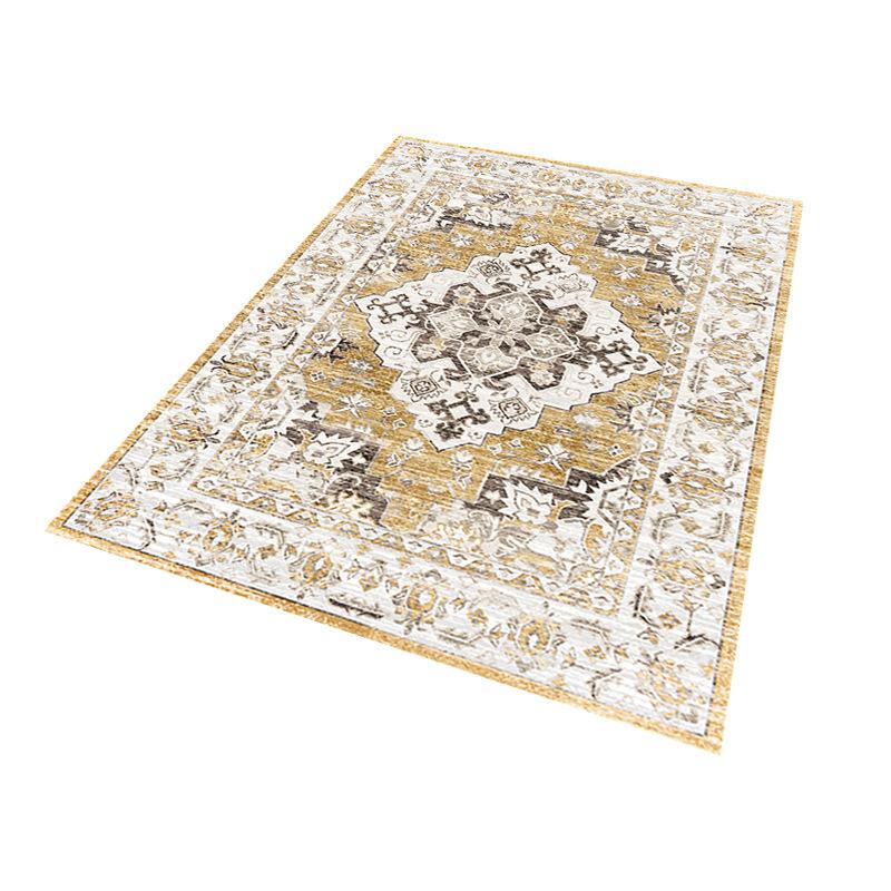 Vintage Living Room Carpet Bedroom Living Room Coffee Table Carpet Household Dirt Resistant and Non Slip Carpet