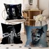Rapper Music Xxx-Tentacion Personalized Pillow Dust Cover Bedroom Kids Party Decoration Pillowcase Birthday Children Gift