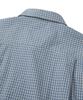 WEST GRAND BOULEVARD Noble One-Pocket Check Shirt Royal Blue