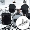 WC50 Drum Kit Clamping Rod Multi Function Silver Aluminum Alloy Bracket Clip Rod