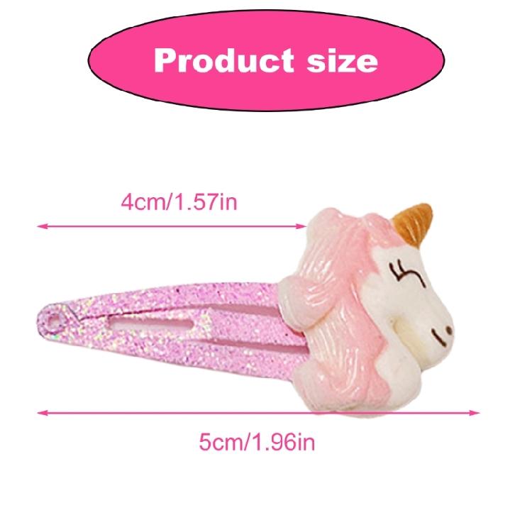 1 Pair Cartoon Hair Clip Elegant Designs Adds Playfulness Suitable For Various Hairstyles Practical Gentle On Hair