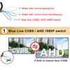 Smartour AHD 1080P Golden Len Car Rear View Camera Night Vision CCD Auto Backup Monitor 180 Degree Reversing Auto Parking Camera
