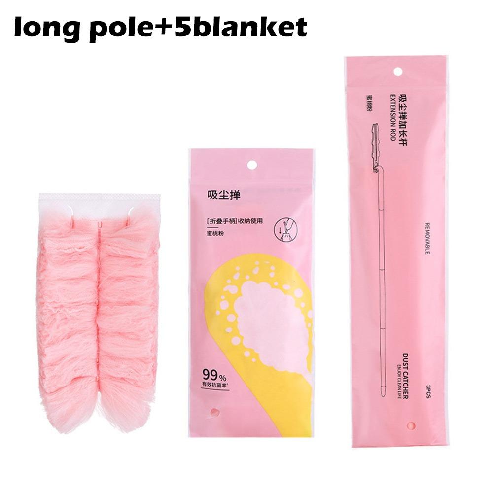 Foldable Dust Duster Adjustable Household Cleaning Artifact Portable Feather Duster