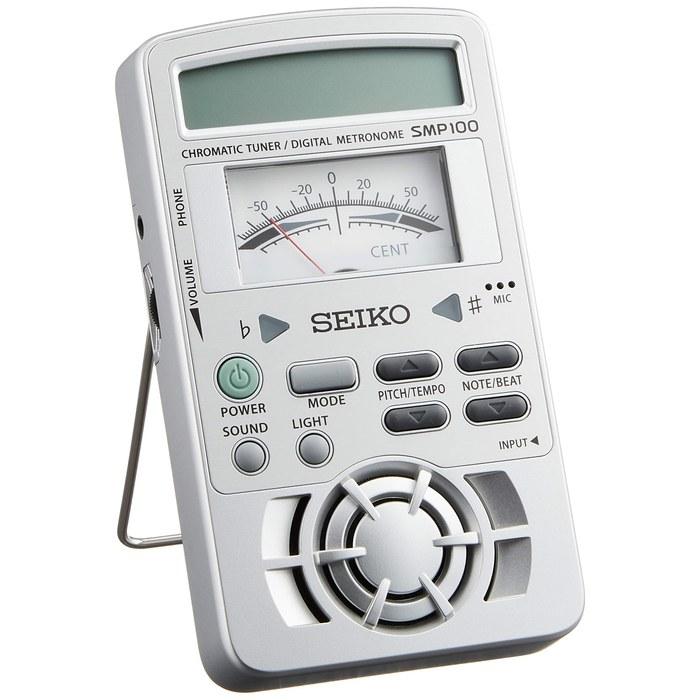 SEIKO Tuner & Metronome with Analog Meter SMP100 (79x138x30mm)