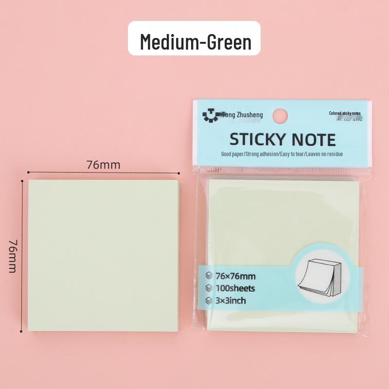 Morandi Color Sticky Notes: Removable, colored memo pads for student and office reminders.