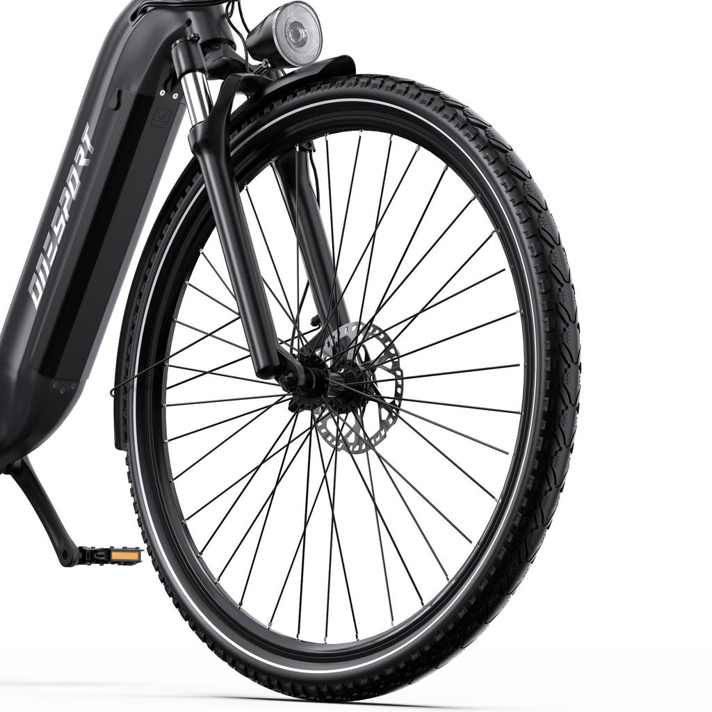 ONESPORT OT05 Pro Multi-Terrain Electric Bicycle With Seat 250W 36V22.5Ah Battery 28 Inch Tires Outdoor Riding Electric Bike Urban Commuting Bike