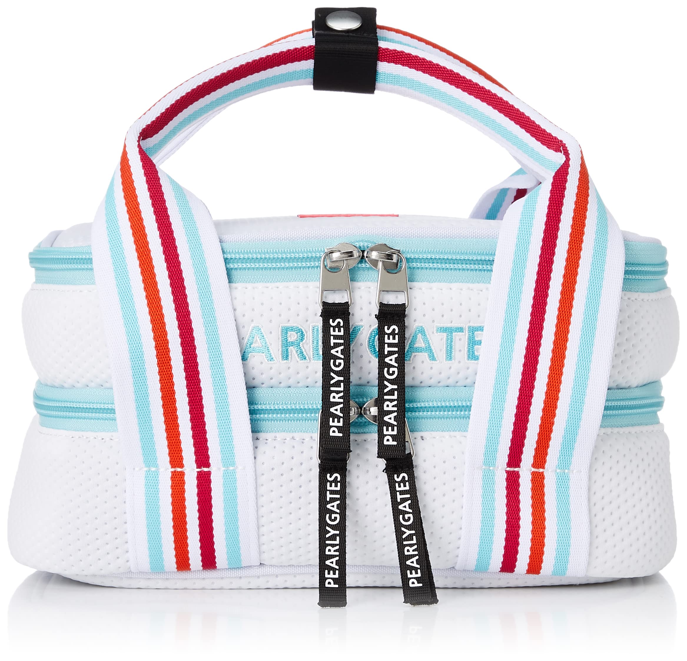 

Unisex Cooler Bag Vanity Style Cooler Bag WIDE Storage 2 x 500ml PET Bottles Line FR [PEARLY GATES] Size / 053-3181411 031_Multicolor