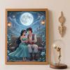 Diamond Painting 5D DIY Aladdin Jasmine Diamond Painting Art Diamond Painting Kit Adult/Beginner Gift Idea Home Decor