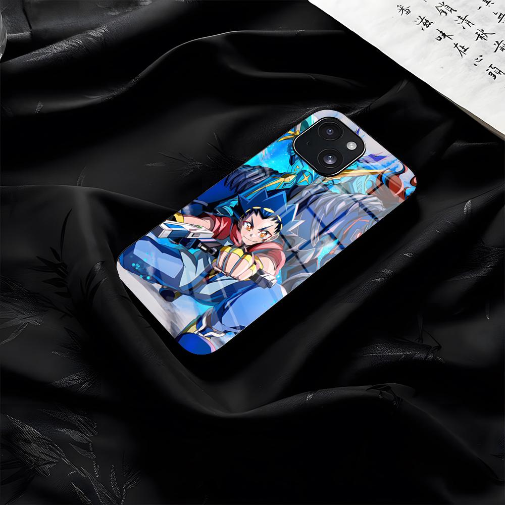 S-Beyblade X Phone Case For IPhone 17 Pro Max 16 15 14 Pro Max 13 11 Plus Glass Cover