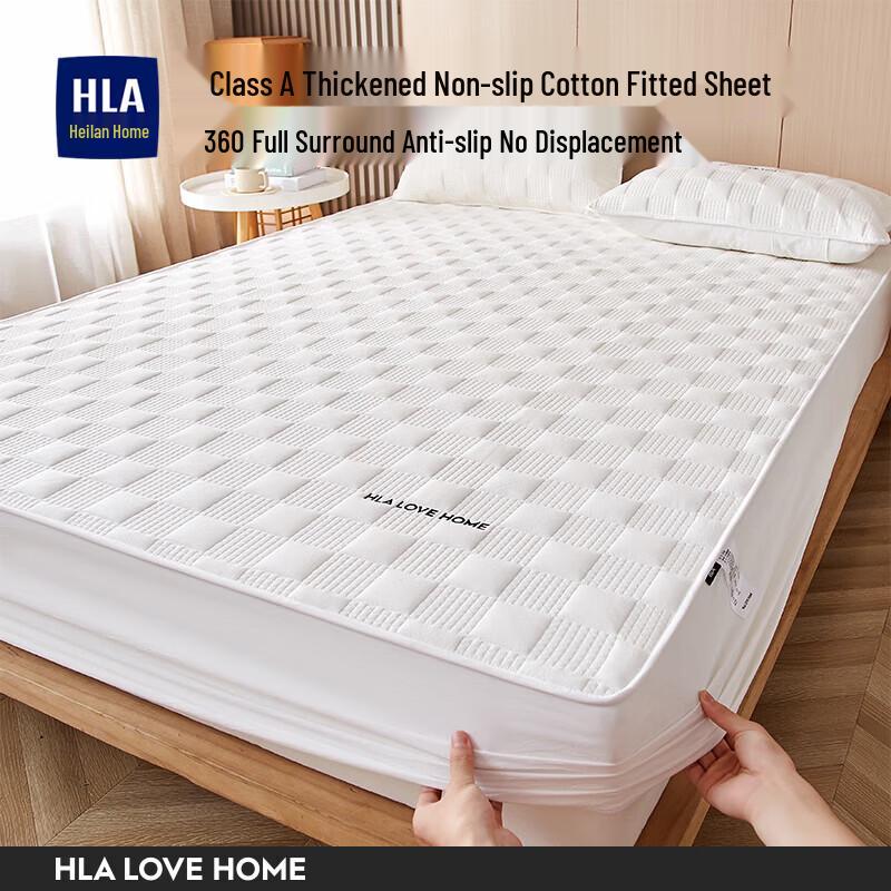 HLA Quilted Fitted Mattress Protector
