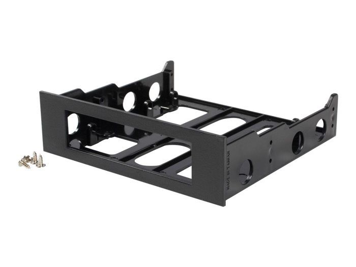 Adaptateur Support Disque Dur - STARTECH - 3.5" vers 5.25" - Noir - Baie de stockage - P/N: PEX2EC35