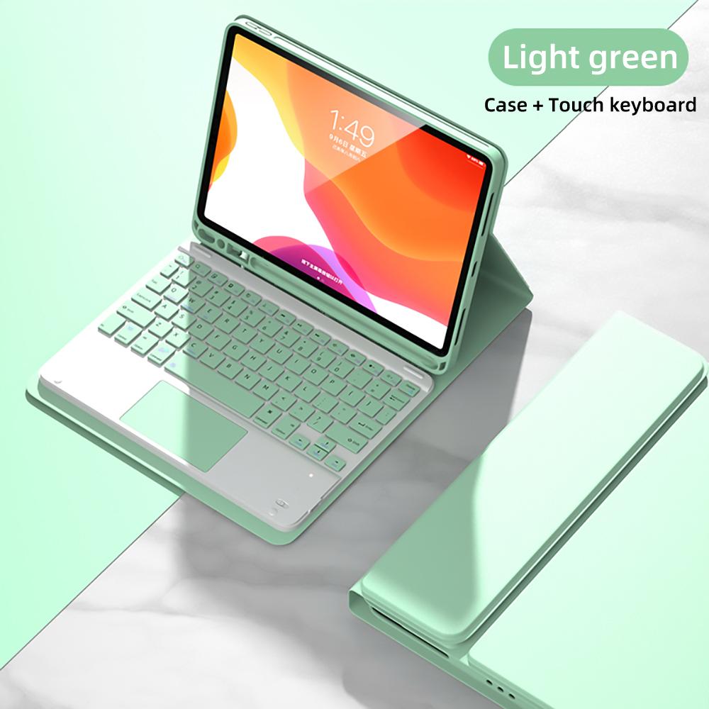 Case Keyboard For iPad Air 11 13 2024,For iPad 10.2 7/8/9th 10th Generation,Air 4 5 10.9'' Pro 11 12.9 Cover With Pencil Holder
