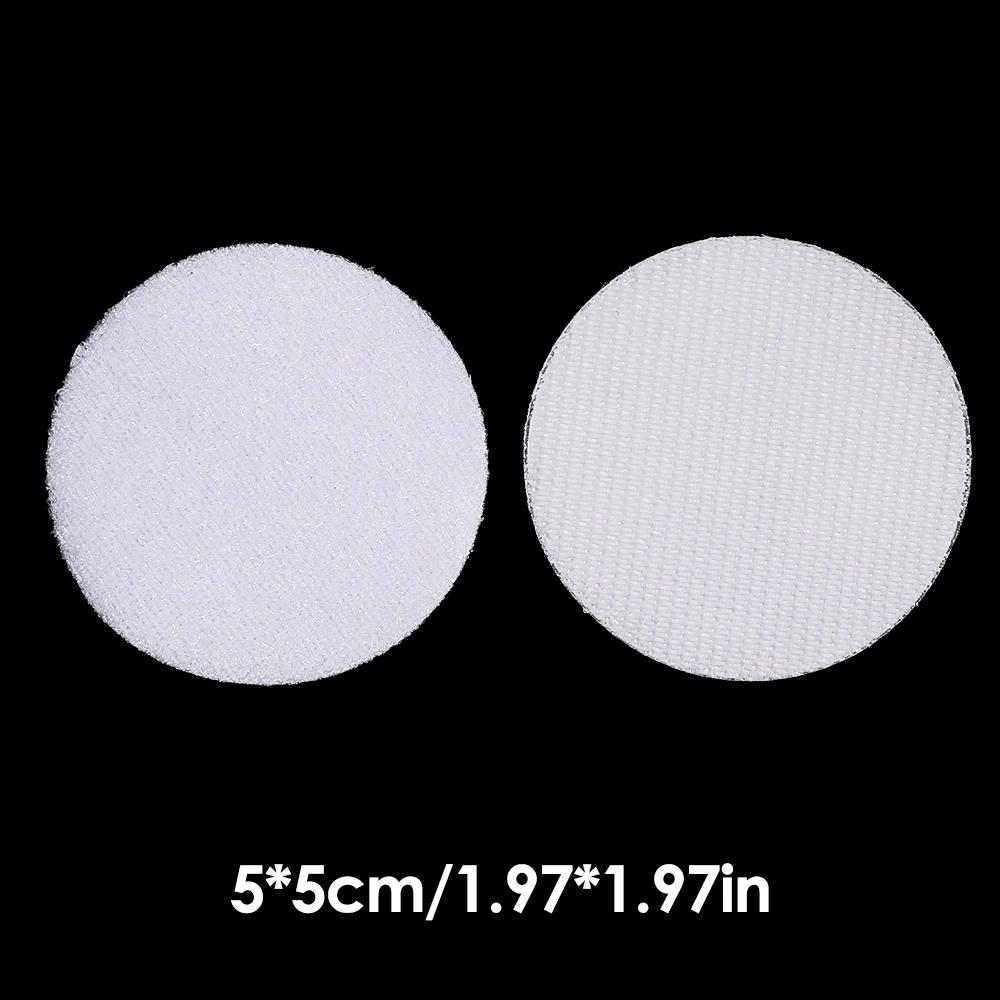 

Многоразовая нейлоновая волшебная лента для фиксации подушек для ног автомобиля, фиксирующая наклейка для автомобильного ковра, противоскользящая, двухсторонняя клейкая лента 1pair