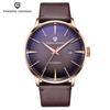 PAGANI New Men's Waterproof Genuine Leather Mechanical Watch 2770 - Trendy Business Style