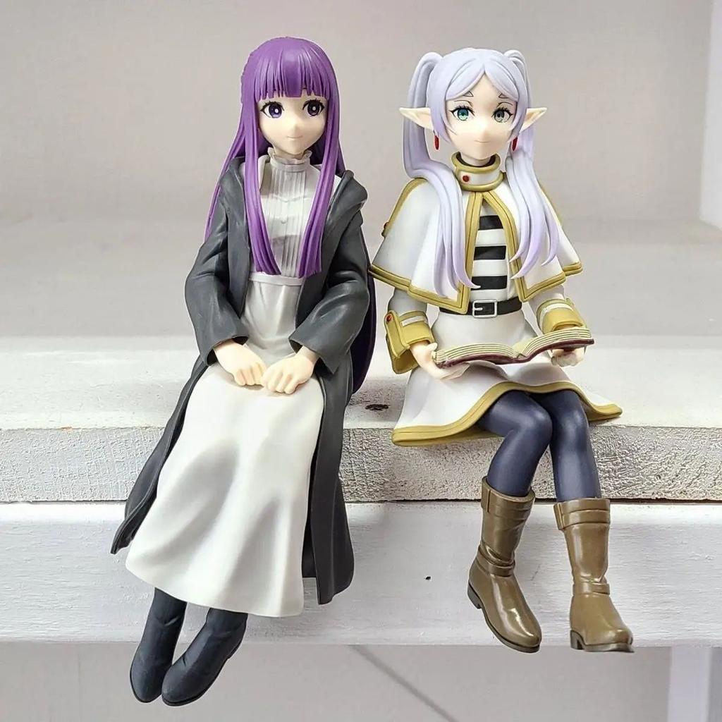 Frieren: Beyond Journey'S End Anime Noodle Stopper Figure Cute Pvc Collectible Kawaii Anime Model Toys Desktop Ornaments Gifts