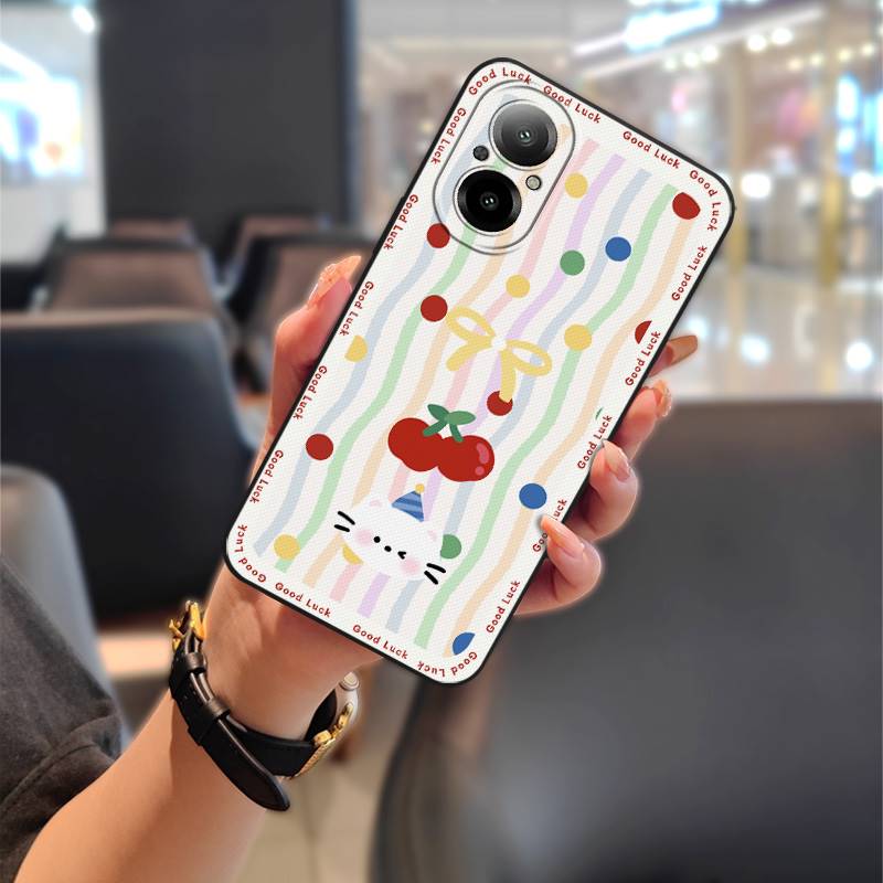 Waterproof Durable Phone Case For Realme C67 4G/Realme12 Lite Dirt-resistant Cartoon Graffiti Anti-knock Silicone TPU