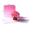 Handwriting Pop UP Greeting Cards Love Forever 3D Love Postcard  Birthday
