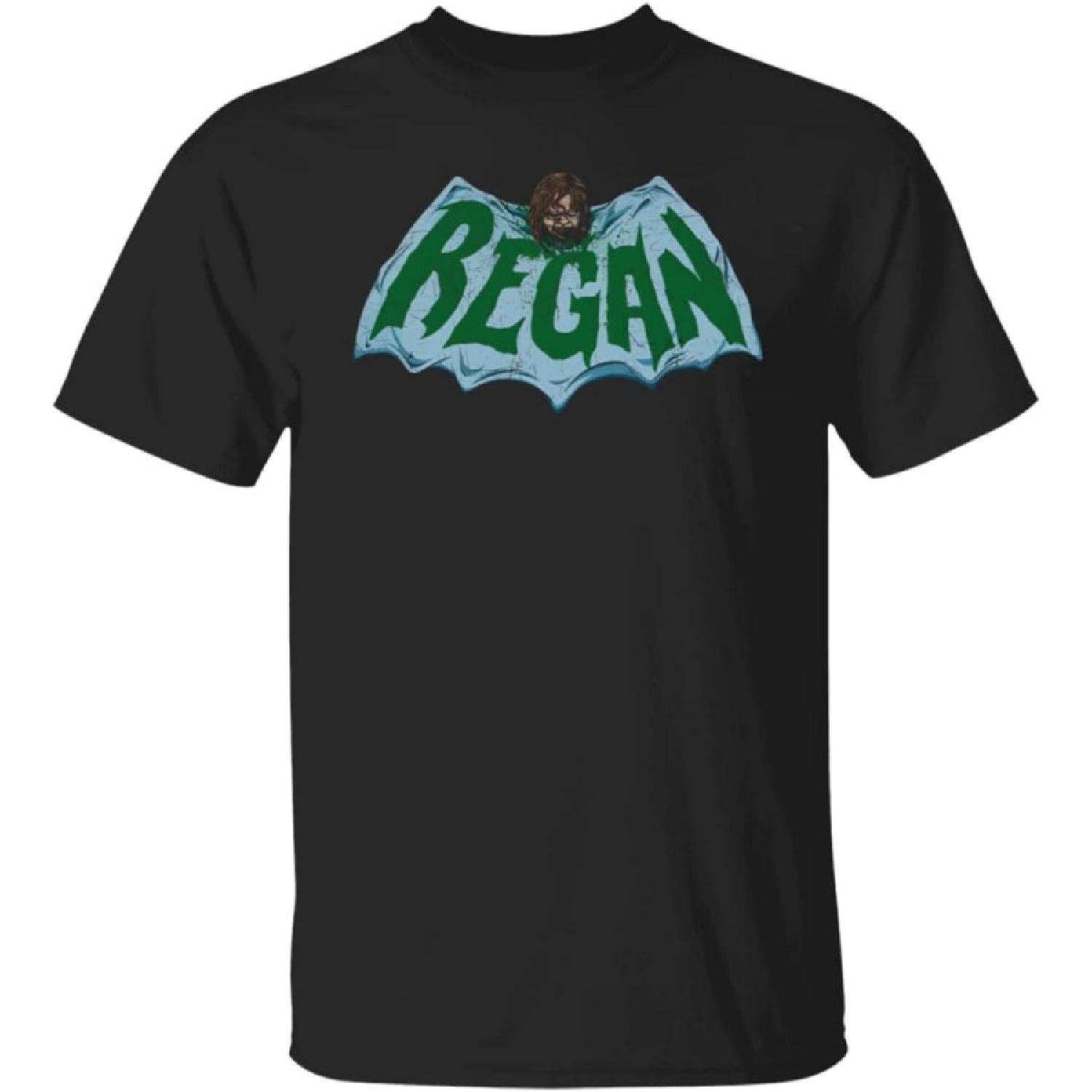 Teeallover Horror Regan MacNeil The Exorcist Halloween Horror Scary Fan T-Shirt Black S