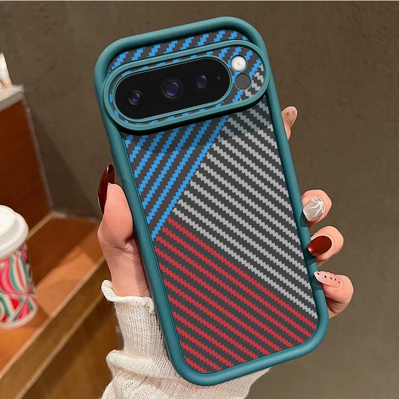 Stripe Pattern TPU Phone Case For Google Pixel 10 8 7 Pro 8A 9A 7A Pixel 9 10 Pro XL Shockproof Soft Silicone Protector Cover