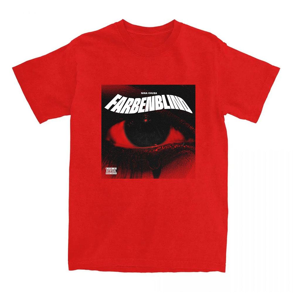 Fliegen Nina Chuba Arena Tour 2025 T-shirts Été Manches Courtes T-shirt Femme/Homme Coton Doux Haute Qualité T-shirt T-shirts Féminins