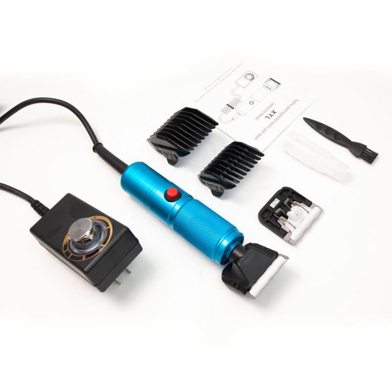 Dog Clippers Kit Quiet Electric Pet Trimmer Professional Grooming Tool Detachable Blades for Cats Small to Large Dogs