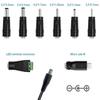 36W Charging Adapter 3-12Volt Adjustable AC100-240V to DC5521 Charger with Interchangeable Tip
