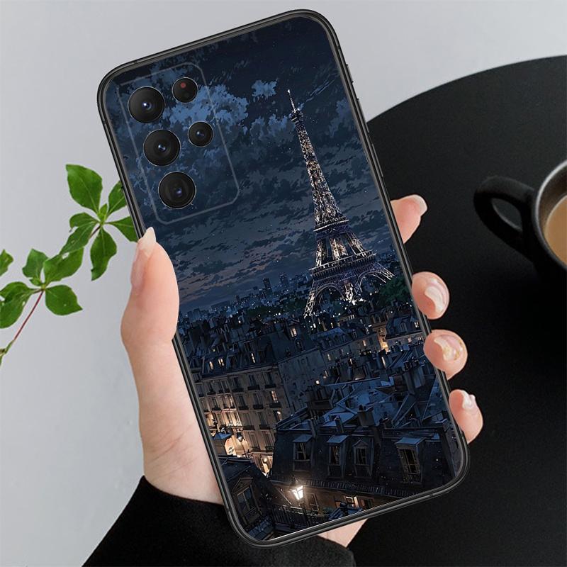

Eiffel Tower Phone Case For Samsung A55 A16 A56 A36 A35 A15 A53 A54 A33 A34 A25 A05S A52 A52S A14 A24 A26 A71 A15