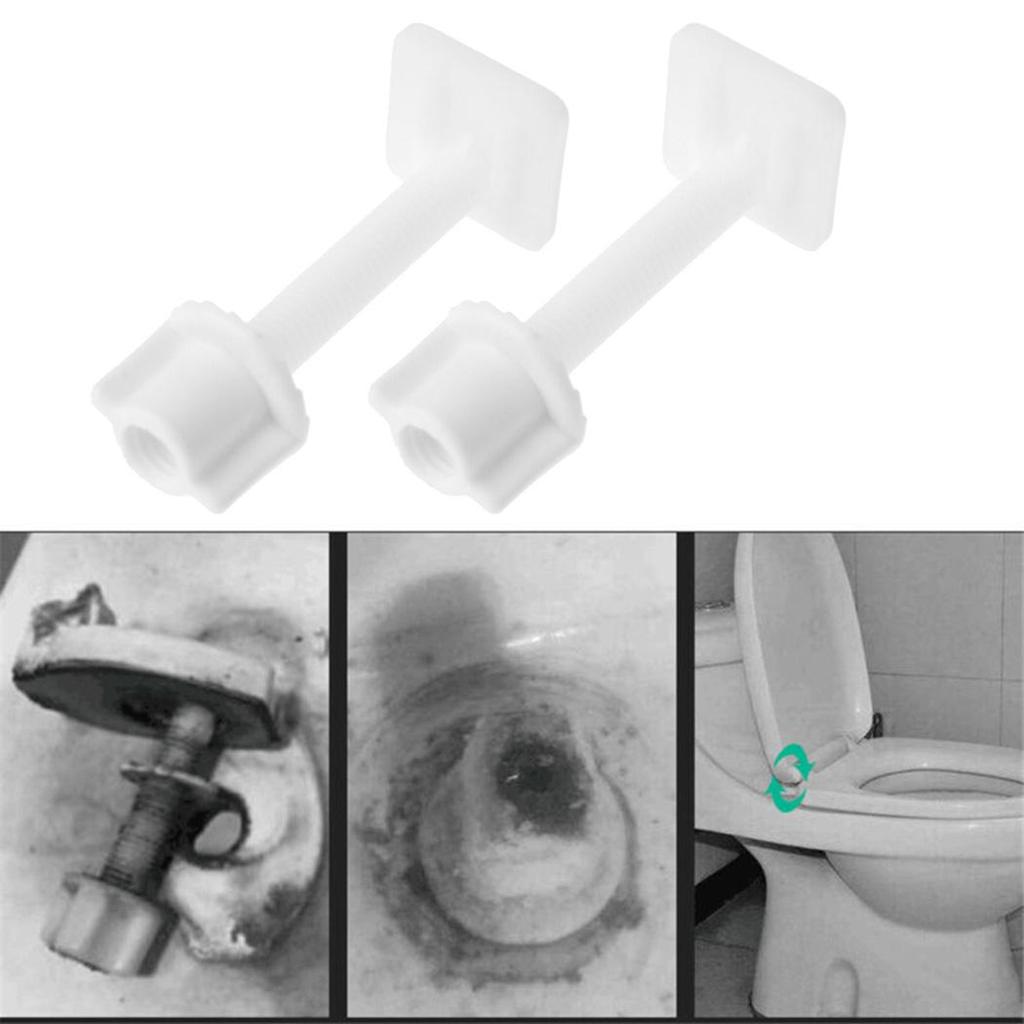 Toilet Seat Hinge Screw Accessories Replacment Plastic