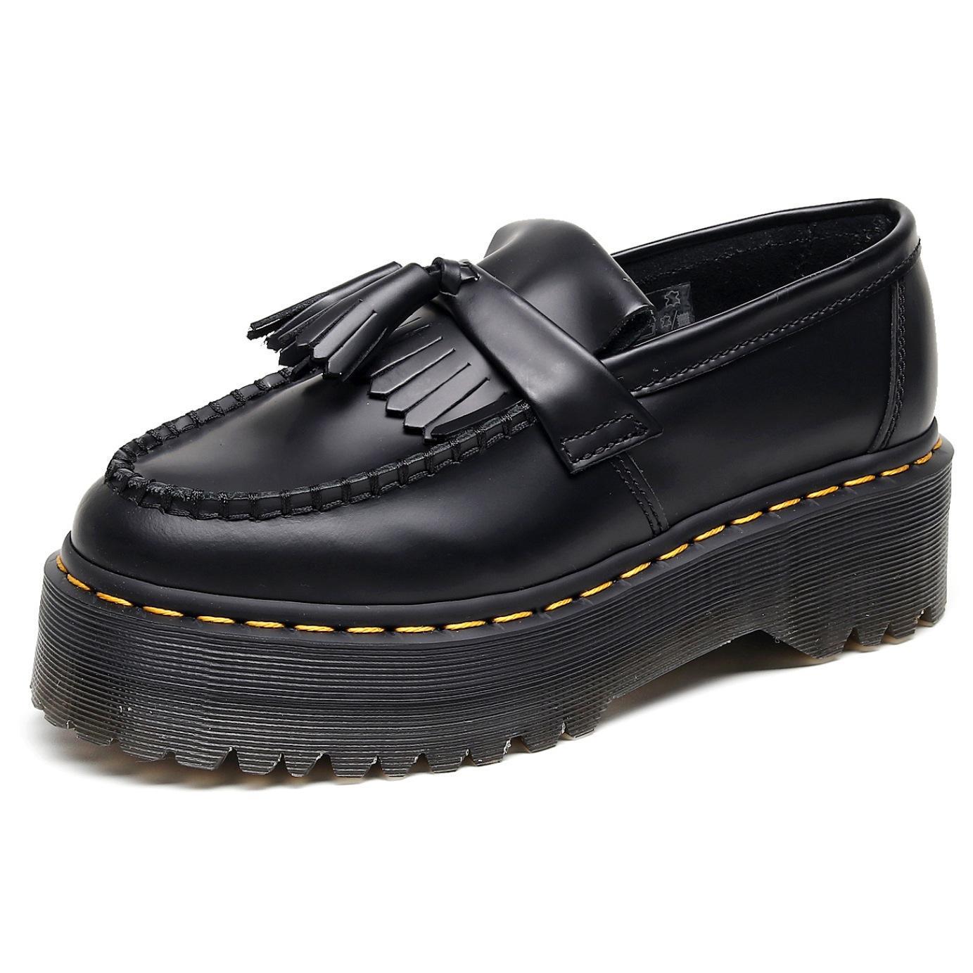 StrideBox Women's British Style Tassel Loafers, Genuine Leather Low-Top, Versatile Casual Shoes 41