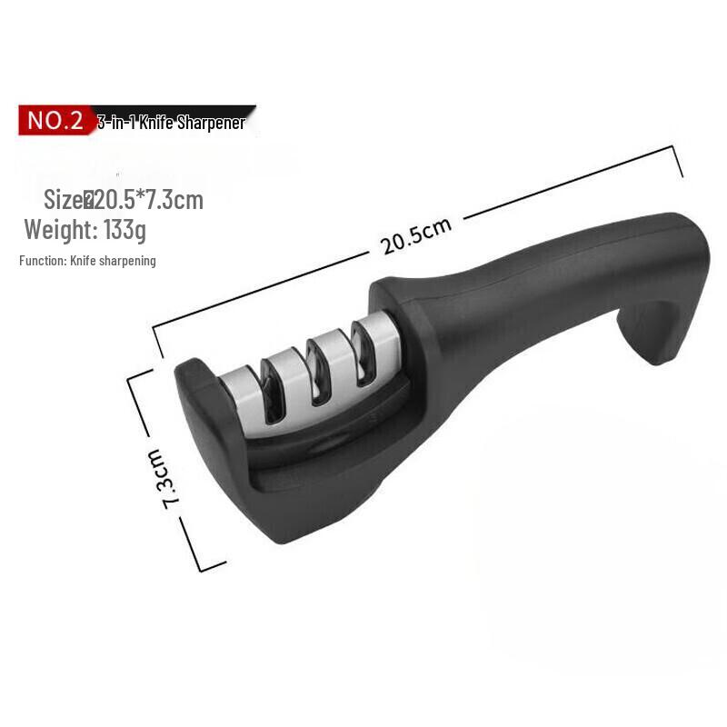 ZISIZ 3-Stage Household Knife Sharpener