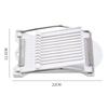 Luncheon Meat Fruit Cheese Egg Salad ABS Stainless Easy To Multifunctional Kitchen Home and Commercial White Slicer, Cutter, Slicer, Cutter, Tool,