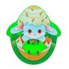 1 Set DIY Egg Toys Manual with Pen Hand-eye Coordination Color Cognition Brain Development Entertainment Smooth Easter Egg Machine Drawing Toys Gift