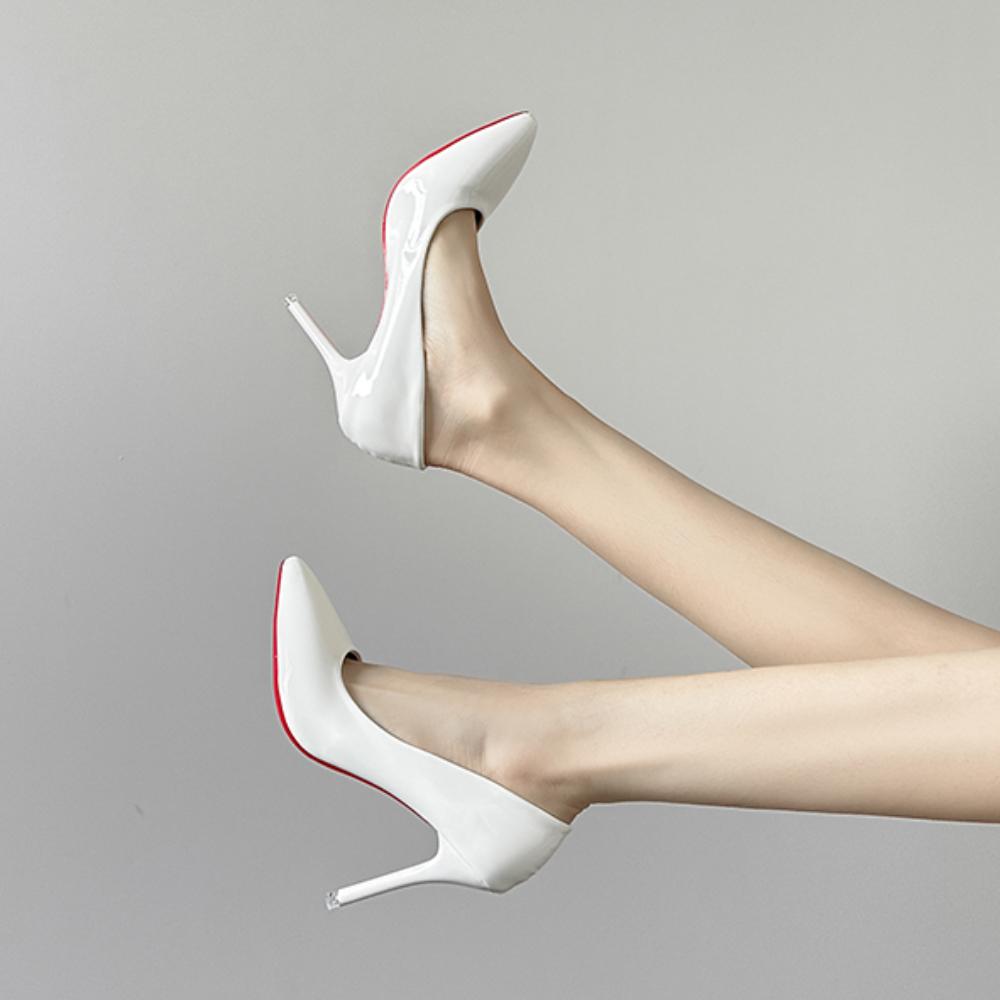 Sexy Fashion Women's Pumps Thin High Heels 2025 Spring/autumn Solid Color Pointed Tip Design Elegant Temperament Ladies‘ Pumps