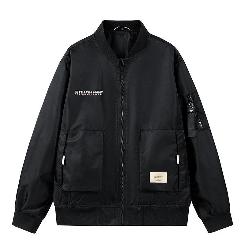 

Мужская бейсбольная форма, замшевая куртка, мужская свободная куртка на весну и осень XXXL