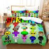 Sprunki Bedding Sets 3D Printed Cartoon Incredibox Duvet Cover Sets Single Twin Double Queen King Size Soft Polyester Music Game