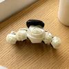 Hair Barrette Attractive All Match Ultralight Hair Clip Women Rose Flower Hair Claw Headwear Gift Women Hairpin for Girl