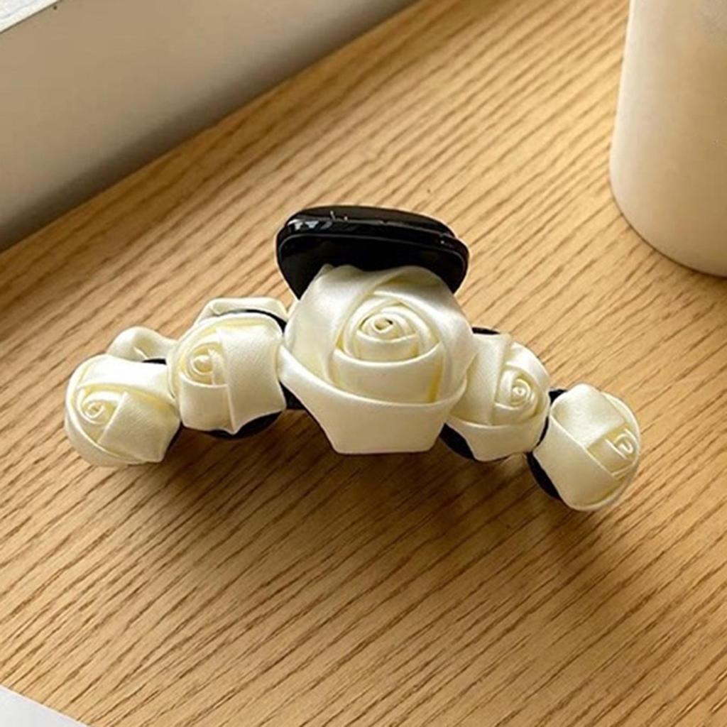Hair Barrette Attractive All Match Ultralight Hair Clip Women Rose Flower Hair Claw Headwear Gift Women Hairpin for Girl