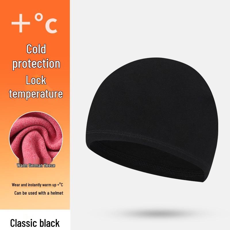 Fleece-Lined Windproof Cycling Hat with Ear Protection