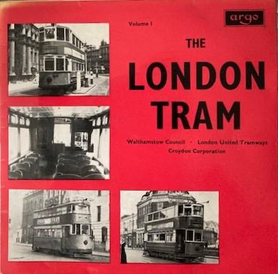 

7inch Record NO ARTIST - London Tram Volume I EAF142 Argo 1968 UK Sound Effects & Nature Used