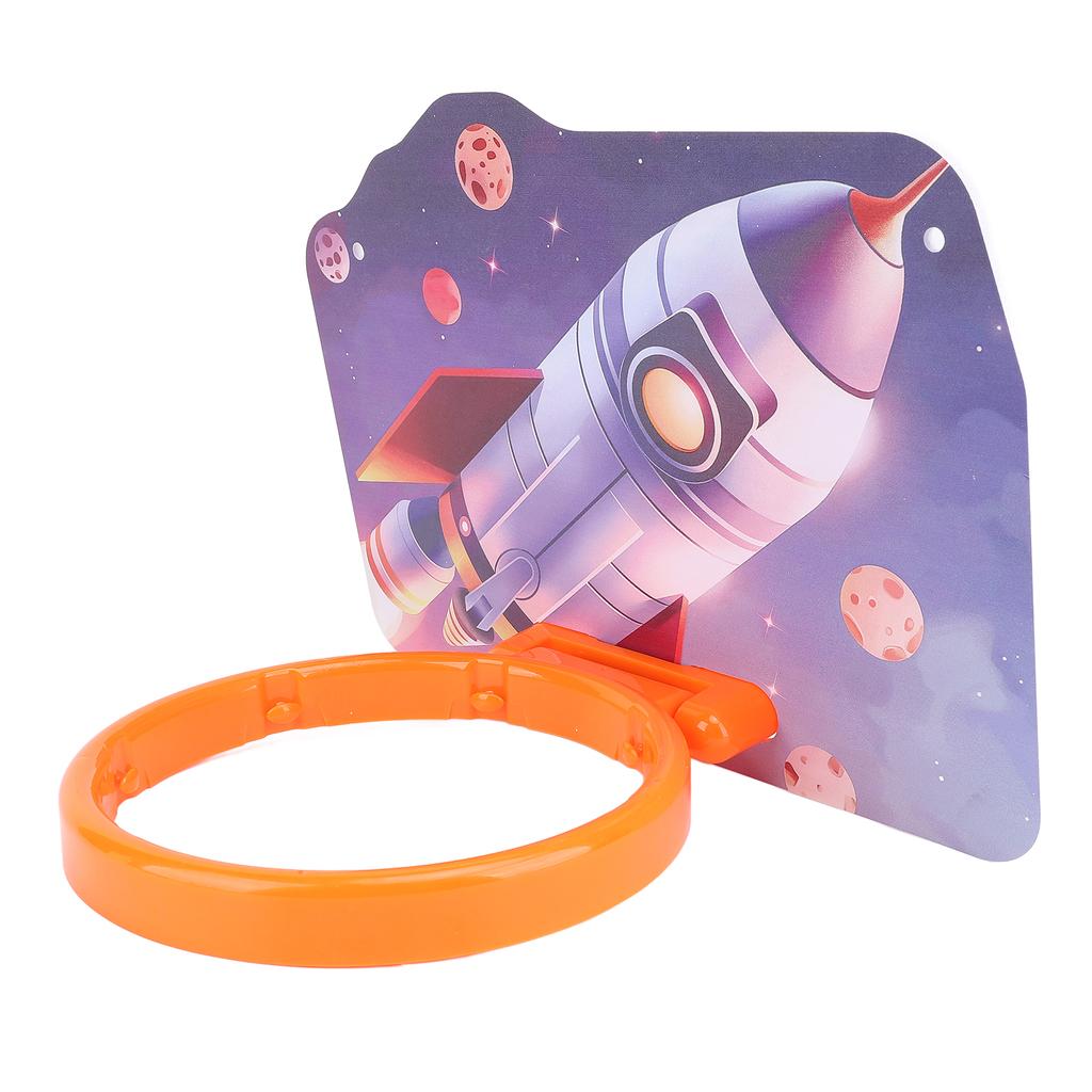 Kinder Basketballkorb Indoor Ohne Bohren Hängend Indoor Basketballziel Spielzeug Höhenverstellbar Cartoon