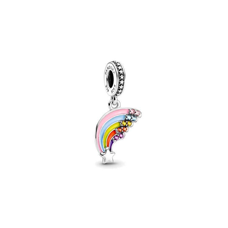 Pandora Colorful Rainbow 925 Silver Pendant Women pendants 799351C01 Multicolor