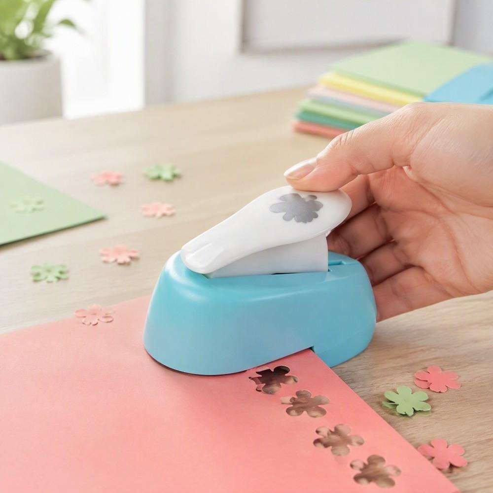 Hand Operated Paper Punch Mini Size Hole Punch Portable Paper Cutter  Scrapbook Use