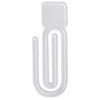 9pcs Big Size Heat Transfer Bookmark Acrylic DIY Pattern Paper Clip  Gift