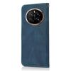 For Honor Magic7 Pro 5G Case Color Splicing Wallet Stand Leather Phone Cover with Wrist Strap